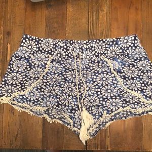 Cute Tie dye inspired cotton shorts